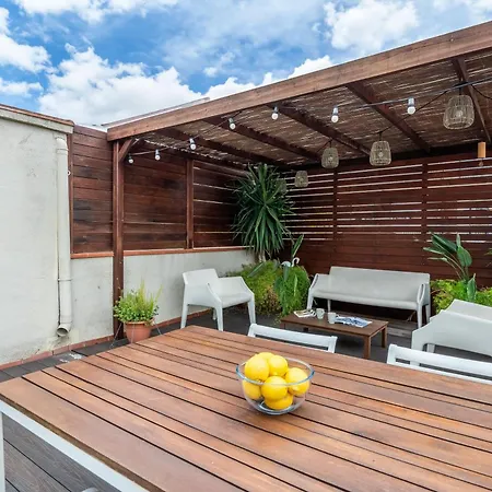 Apartment Rooftop Penthouse Double Terrace Barcelona