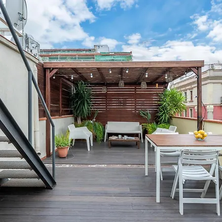 Rooftop Penthouse Double Terrace Barcelona