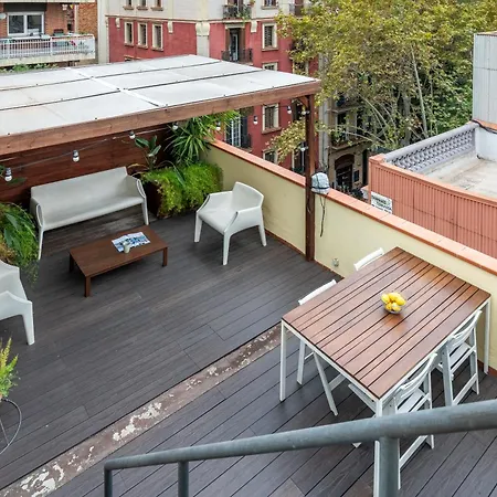 Rooftop Penthouse Double Terrace Apartment