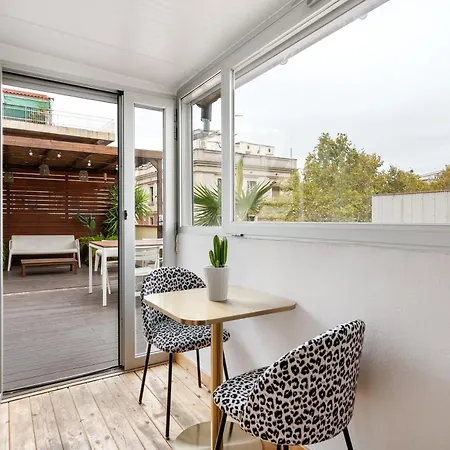 Appartement Rooftop Penthouse Double Terrace Barcelona