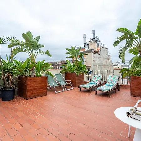 Rooftop Penthouse Double Terrace Barcelona